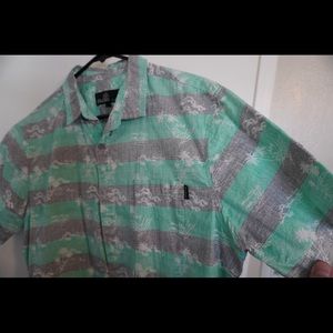 Molokai Surf Co. Hawaiian collared button down